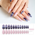 Wholesale 24 Pcs Cosmetics Press on Artificial Fingernails